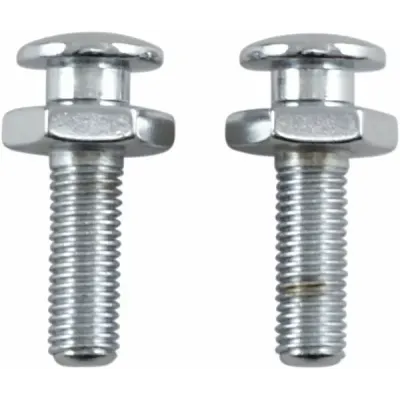 Chrome Seat Bolts and Mounting Nuts