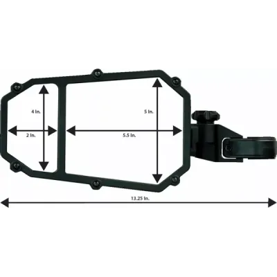 Side View Mirror with Blind Spot