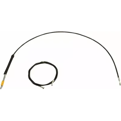 Standard Black Vinyl Braided Handlebar Cable/Brake Line Kit