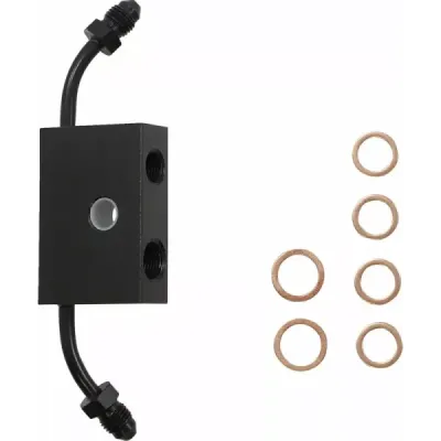 Standard Midnight Braided Handlebar Cable/Brake Line Kit