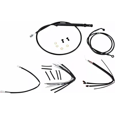 Kit de cablu de ghidon și linie de frână pentru ghidonul Burly Ape