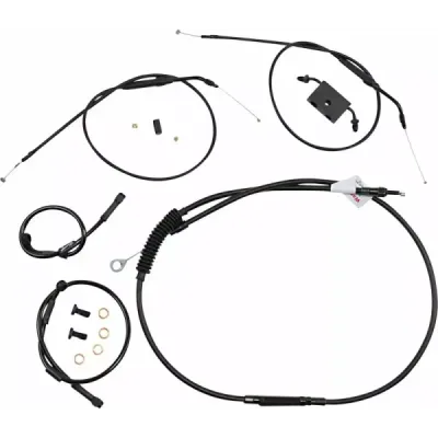 Extended Handlebar Cable and Brake Line Kit for Sportsters with ABS