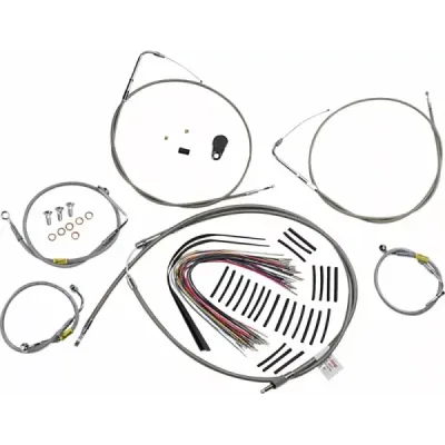 Kit de control pentru bicicletele de turism timpuriu cu ghidon tip Bagger Bar