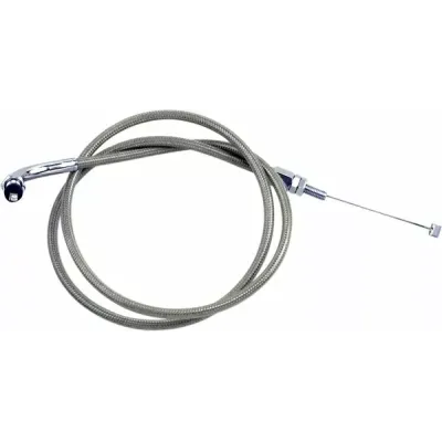 Armor Coat Stainless Steel Throttle/Idle Cable for Cruisers
