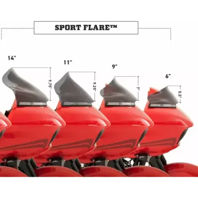 Sport Flare™ Windshield