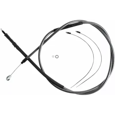 High-Efficiency Polished KARBONFIBR Clutch Cable