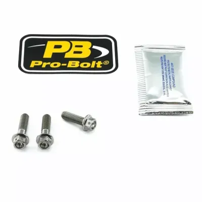 Titanium Brake & Clutch Lever Pinch Bolt Kit