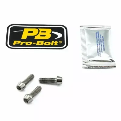 Titanium Brake & Clutch Lever Pinch Bolt Kit