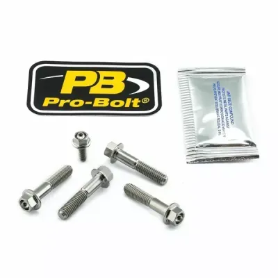 Titanium Brake & Clutch Lever Pinch Bolt Kit
