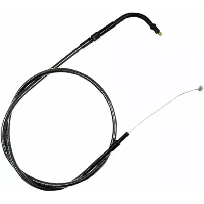Midnight Braided Handlebar Throttle Cable