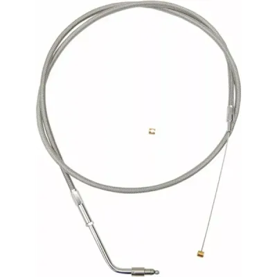 Stainless Braided Handlebar Throttle Cable