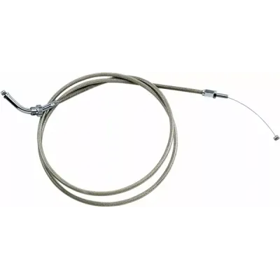 Armor Coat Stainless Steel Throttle/Idle Cable for Cruisers