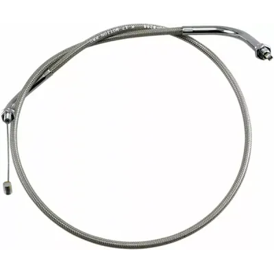 Armor Coat Stainless Steel Throttle/Idle Cable for Cruisers