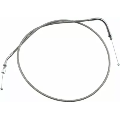 Armor Coat Stainless Steel Throttle/Idle Cable for Cruisers