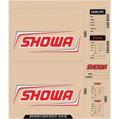 Suspension and Specs Graphic Kit