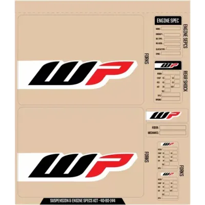 Suspension and Specs Graphic Kit
