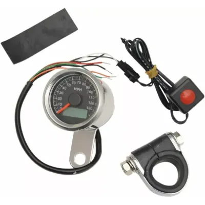 Programmable Mini Electronic Speedometer with Odometer/Tripmeter