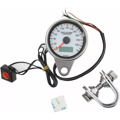 Programmable Mini Electronic Speedometer with Odometer/Tripmeter