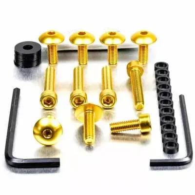 Kit de șuruburi de caroserie din aluminiu pentru Suzuki