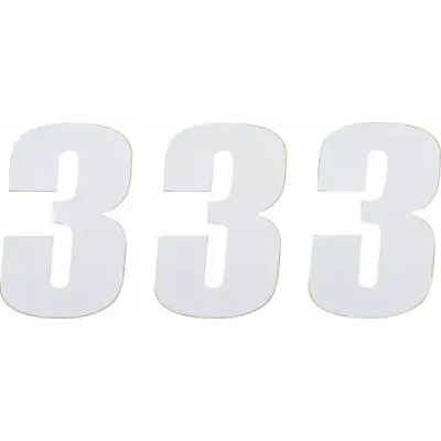 Vinyl Race Numbers