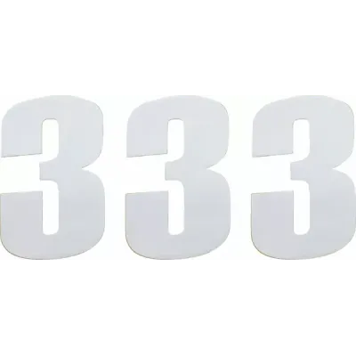Vinyl Race Numbers
