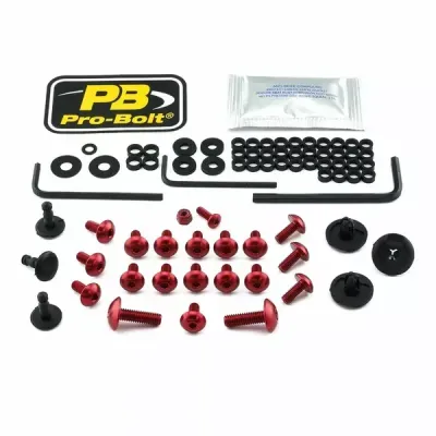 Aluminium Fairing Bolt Kit for Aprilia