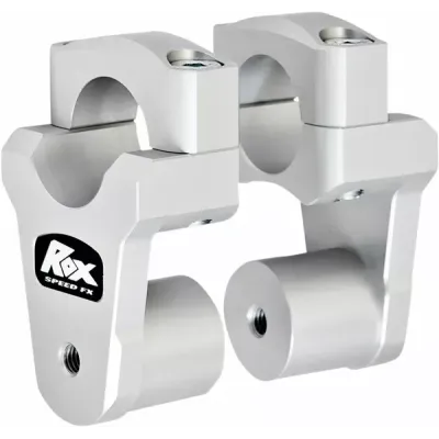 2 Pivoting Handlebar Risers for 1-1/4 BMW 1200GS Handlebars