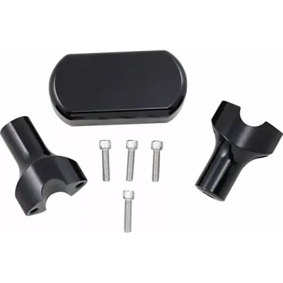 Solid Handlebar Riser & Top Clamp Kit