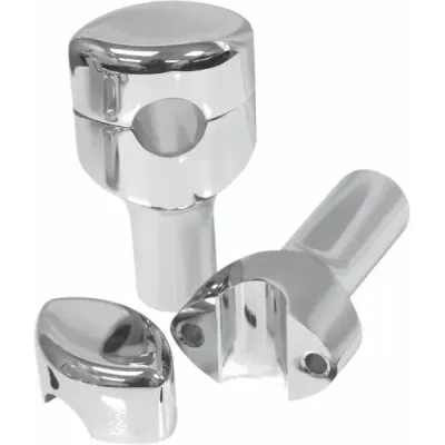 Hefty Smooth Handlebar Risers pentru ghidon de 1-1/4 inch.