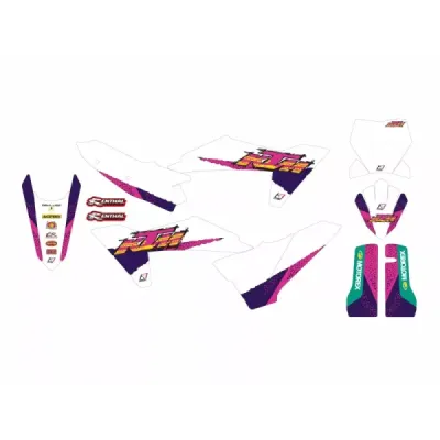 Graphic Kit Retro with Seat Cover