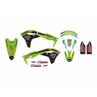 Blackbird Racing Replica Team Kawasaki 2020 Graphics Kit