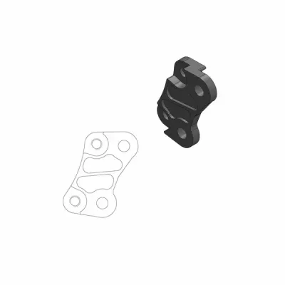 Suporturi de adaptare pentru kitul de disc flotant de 260 mm