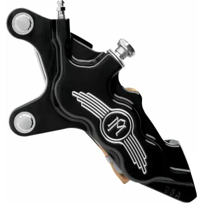 Six-Piston Differential-Bore Front Caliper