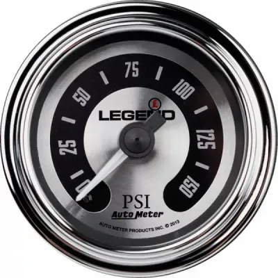 Fairing Mounted LED Backlit PSI Gauges