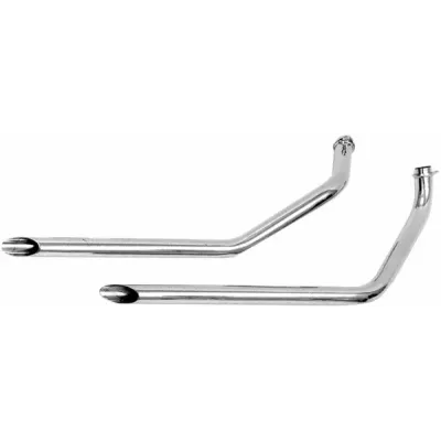 Staggered Dual Slash Cut Drag Pipes
