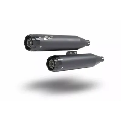 Overlapped Slip-Ons Muffler for HD-SOFTAIL (BREAKOUT/FAT BOY)