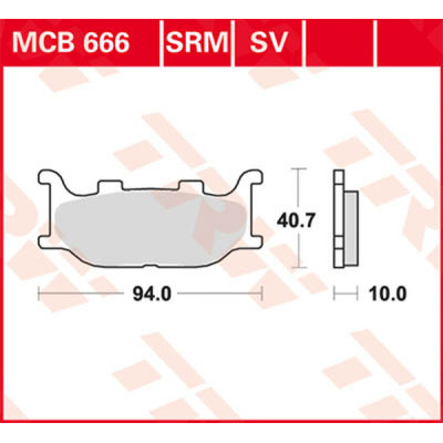 SV Series Sindered Brake Pads