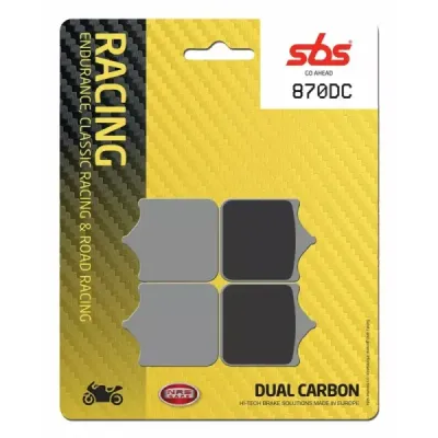 DC Racing Dual Carbon Brake Pads