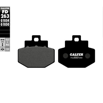 Semi-Metallic Brake Pads