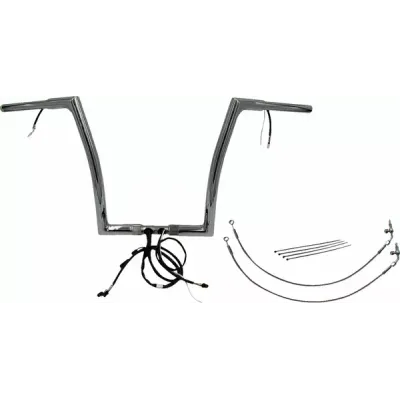 EZ Install Wired 1-1/4 Flat Top Handlebar Kit
