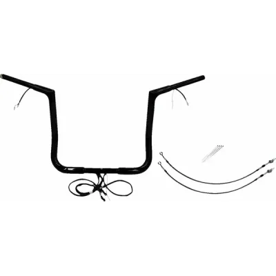 EZ Install Wired 1-1/4 Flat Top Handlebar Kit