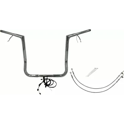EZ Install Wired 1-1/4 Flat Top Handlebar Kit