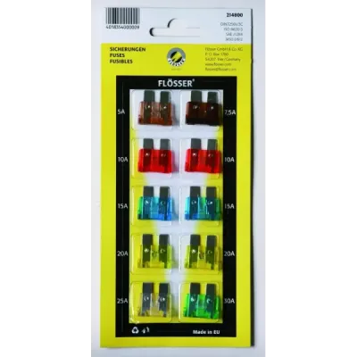 Siguranțe cu siguranță Plug-In Blistercards