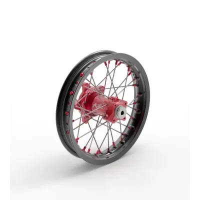 Elite MX-EN Wheel, silver spokes