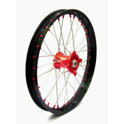 Elite MX-EN Wheel, silver spokes
