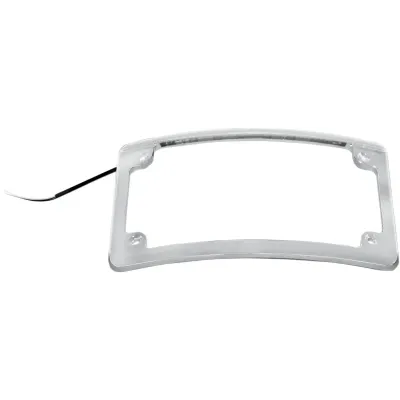 Radius LED License Plate Frame