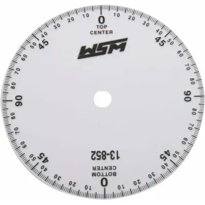 Engine Degree Wheel