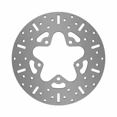Round HPSR solid brake rotor