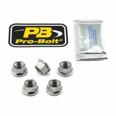 Titanium Sprocket Nuts