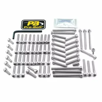 Kit de șuruburi pentru motor din aluminiu pentru BMW